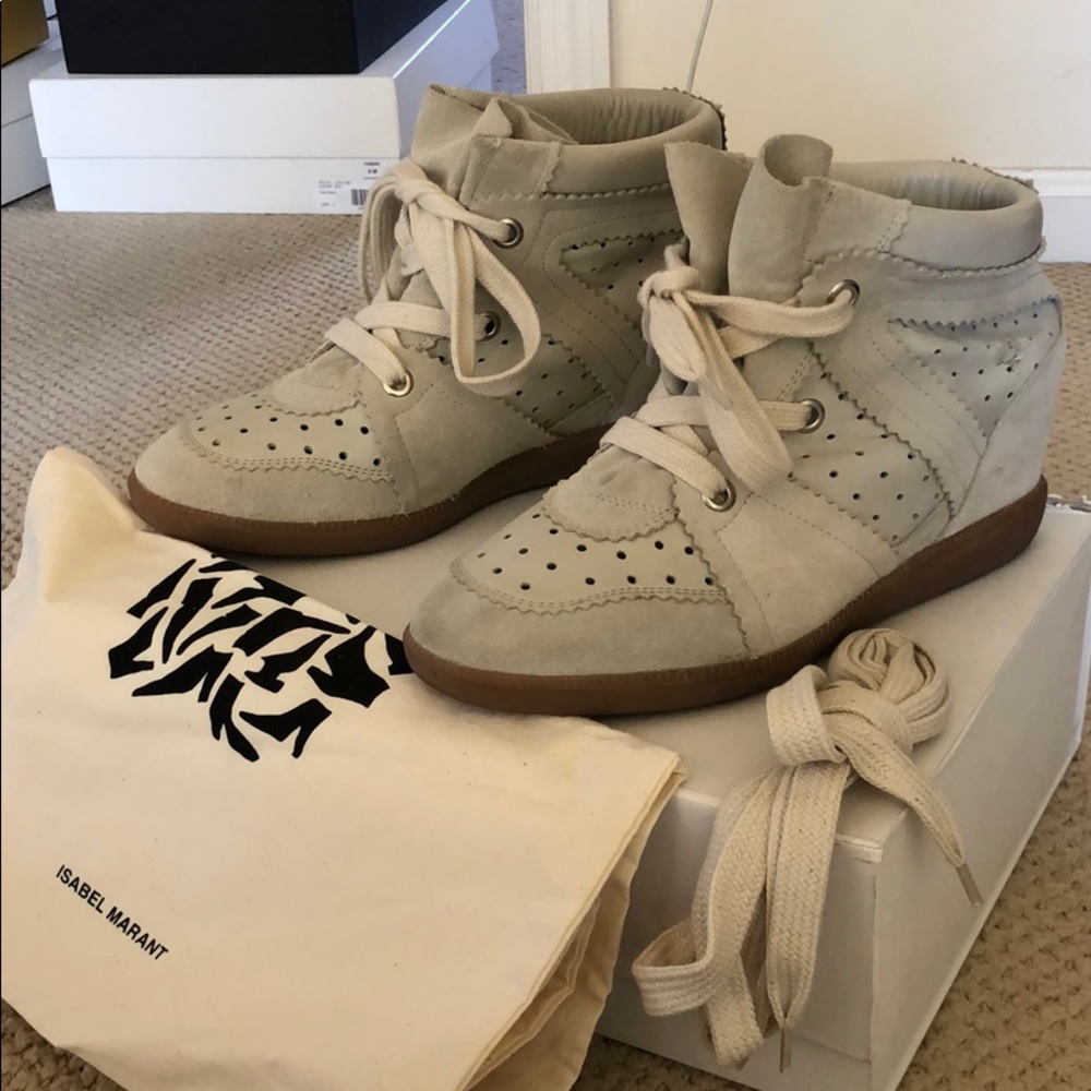 Isabel Marant Bobby Wedge Sneaker